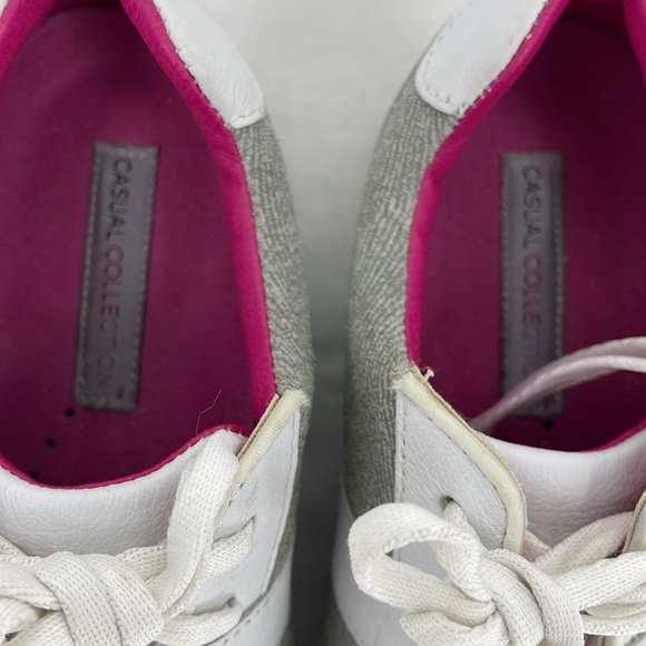 FOOT JOY CASUAL COLLECTION SIZE 6M Women's White and Gray Sneakers - Picture 3 of 7